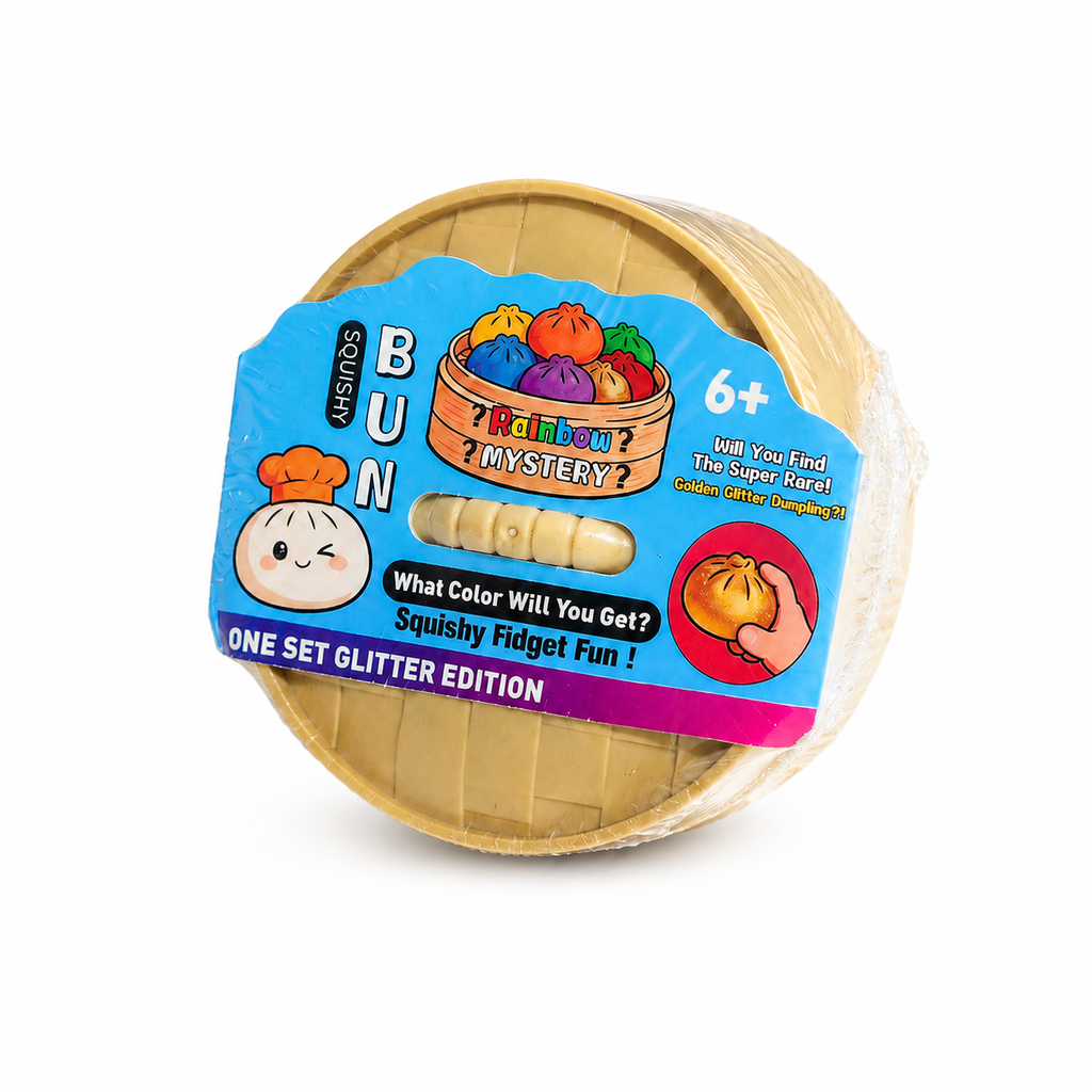 Glitter Edition Mystery Dumpling | Surprise Squishy