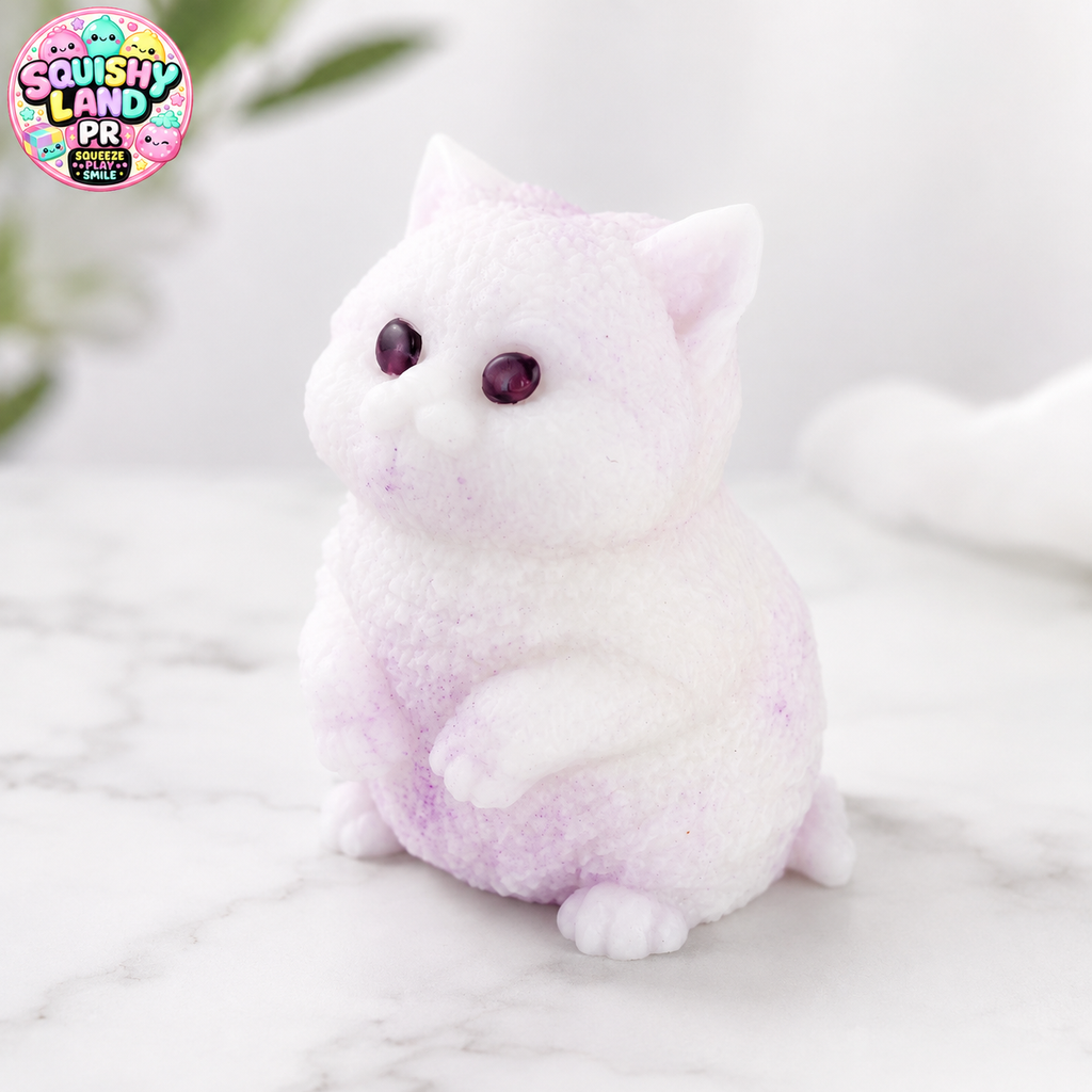 New Viral Cat Squishy | Dense TPR Decompression Sensory Toy