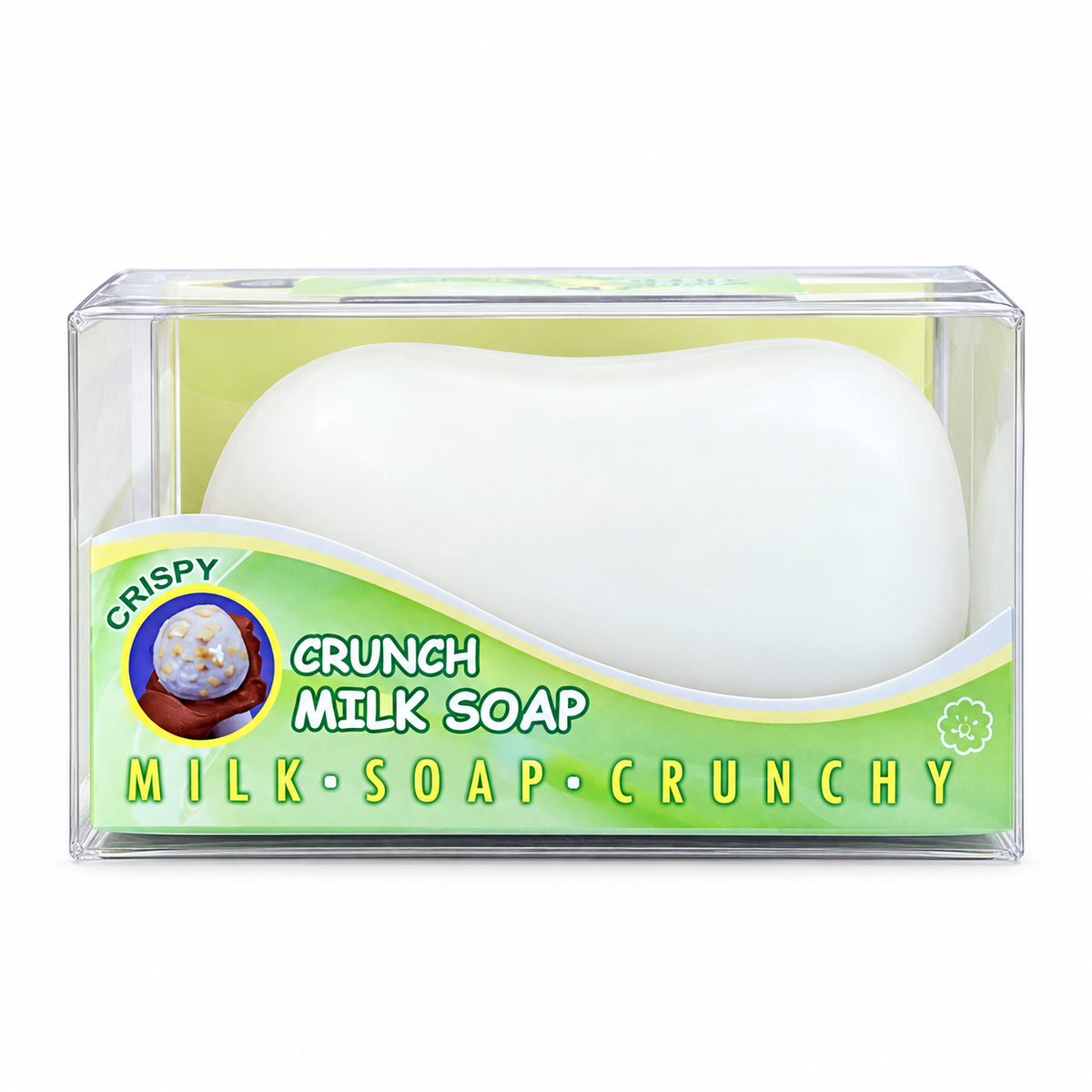 Crunch Milk Soap Squishy – Soft Squeeze Sensory Toy
