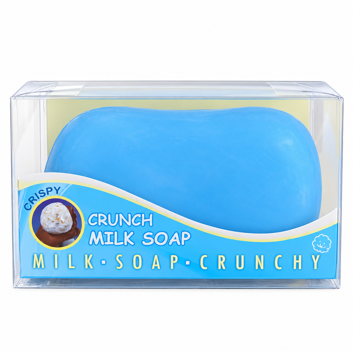 Crunch Milk Soap Squishy – Soft Squeeze Sensory Toy