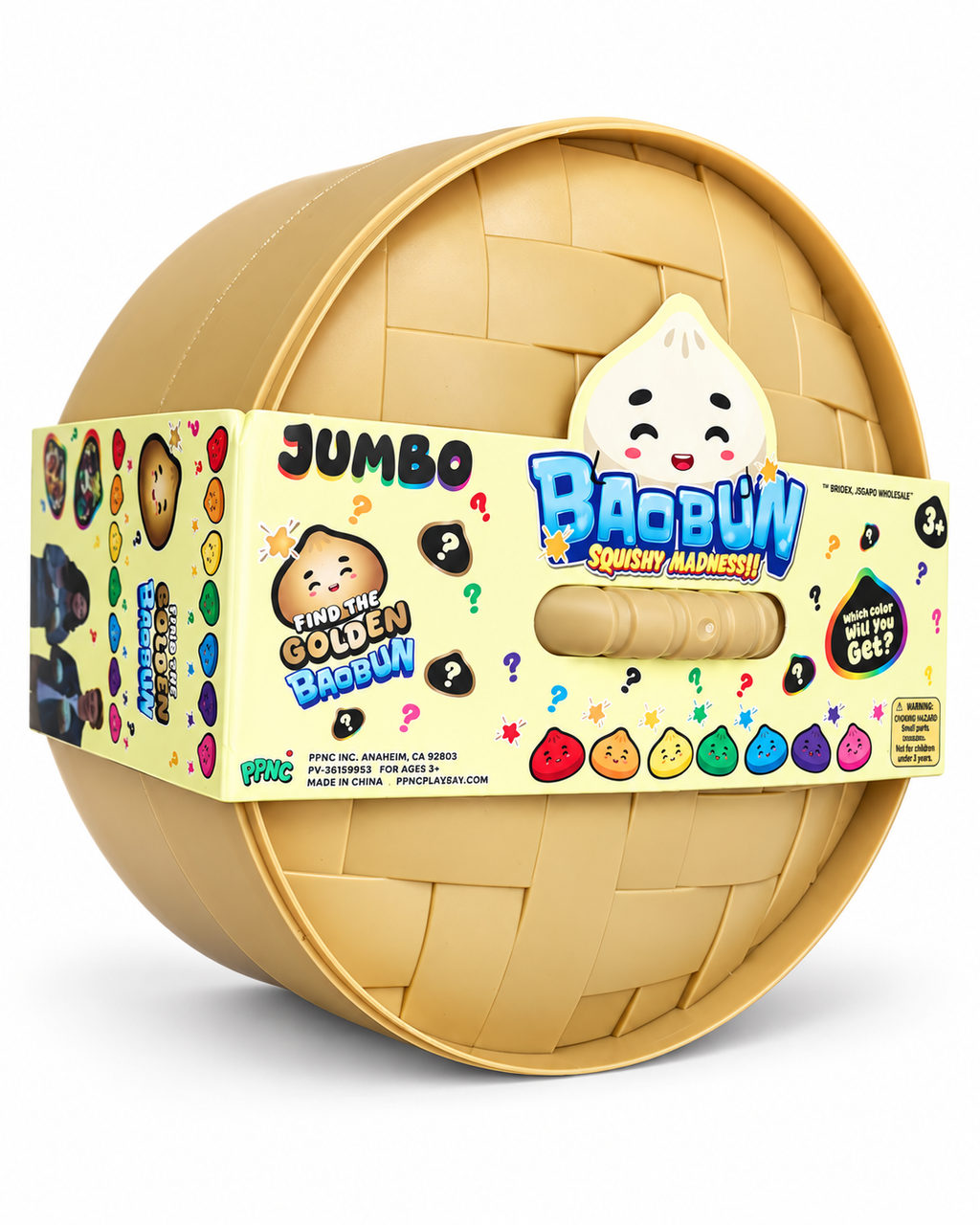 Original PPNC Jumbo Baobun – Squishy Madness Mystery Sensory Toy