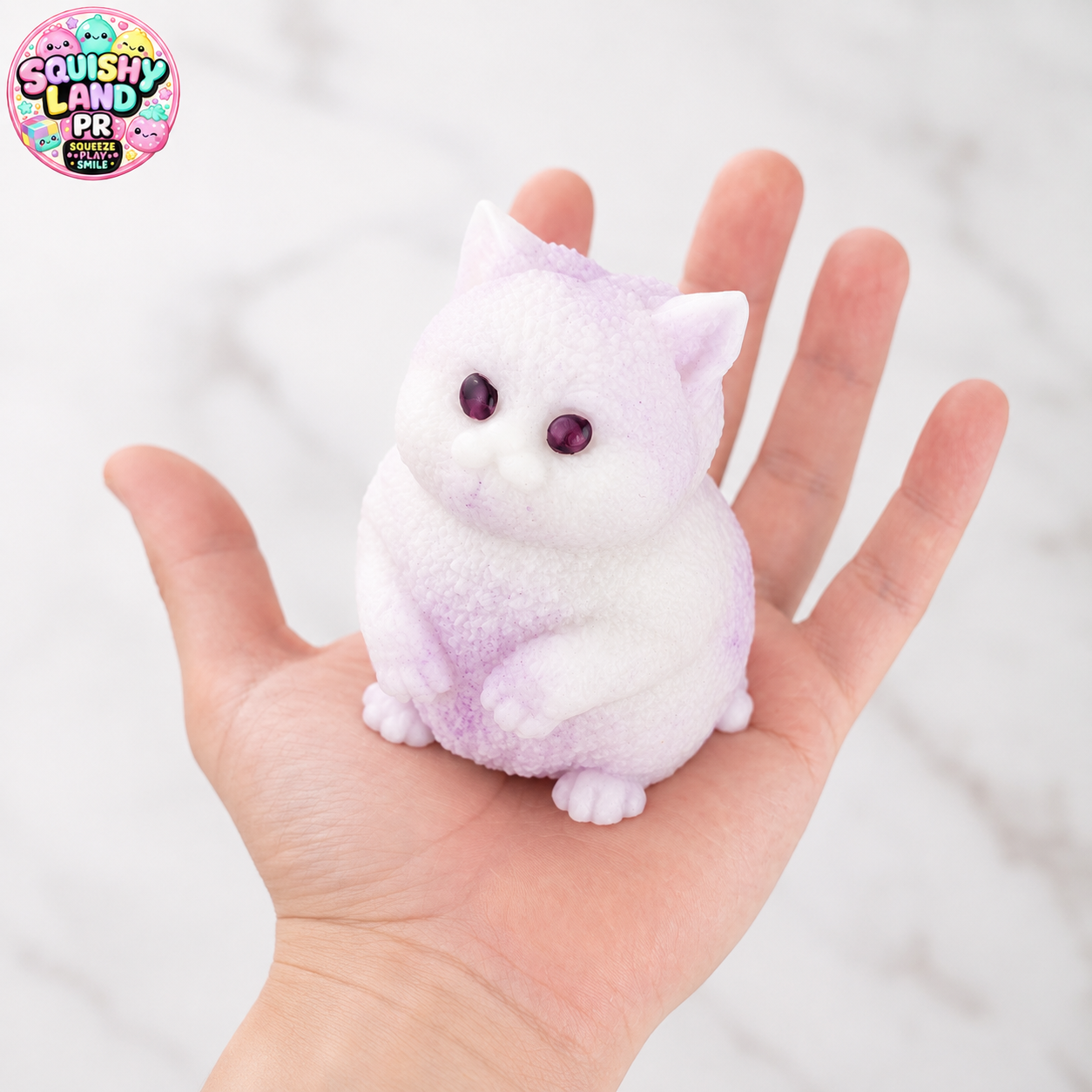 New Viral Cat Squishy | Dense TPR Decompression Sensory Toy