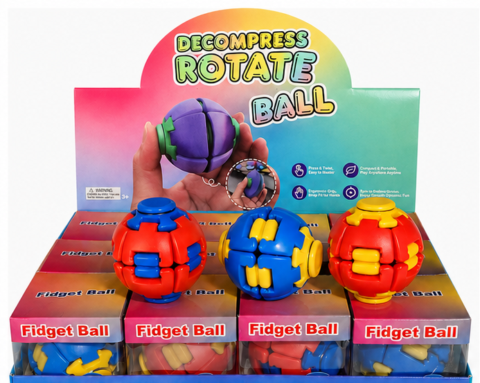 New Viral Fidget Ball | Press, Twist & Spin