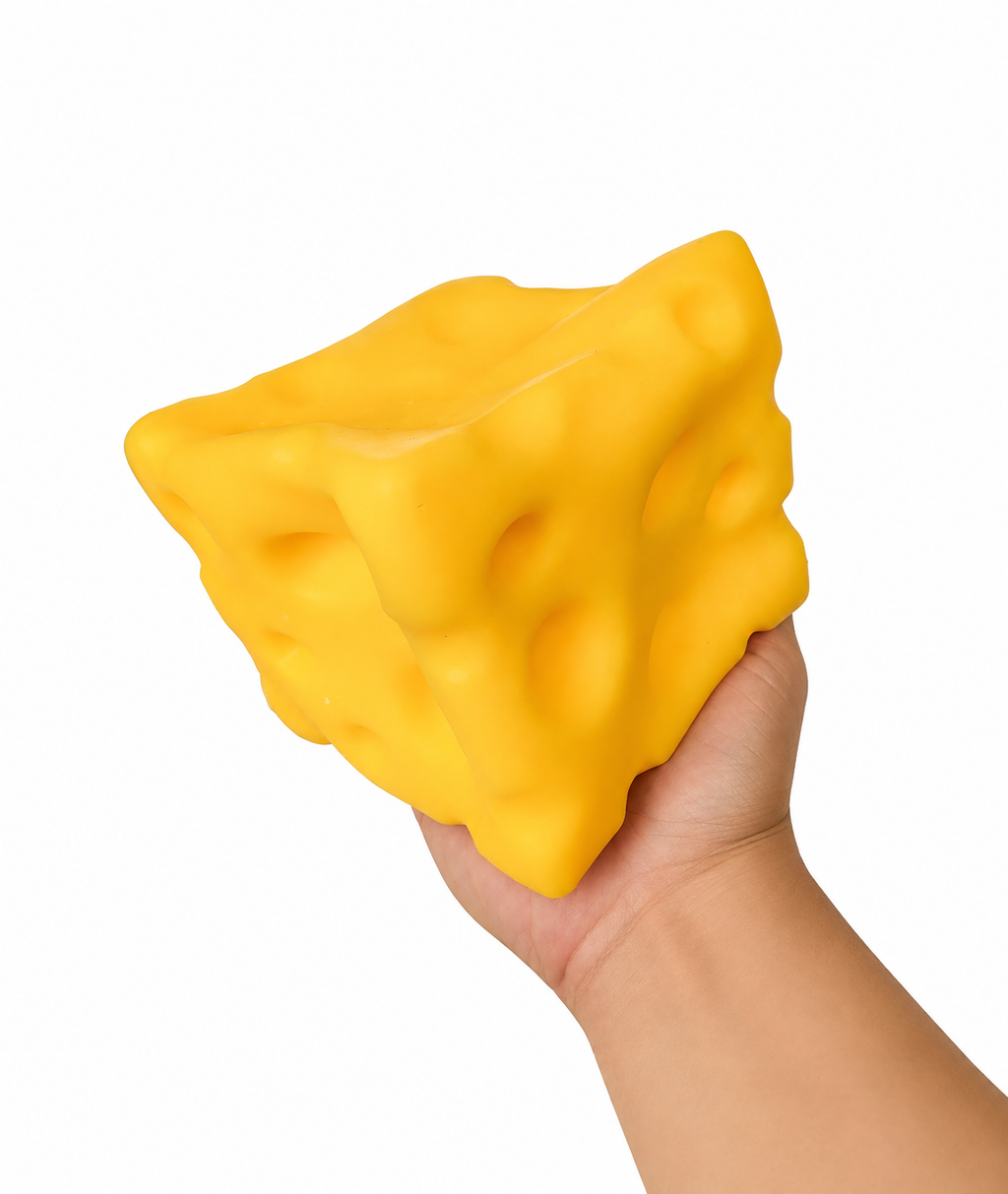 XL Squeeze Cheese Squishy – Giant Stretchy Stress Toy 🧀 Gel
