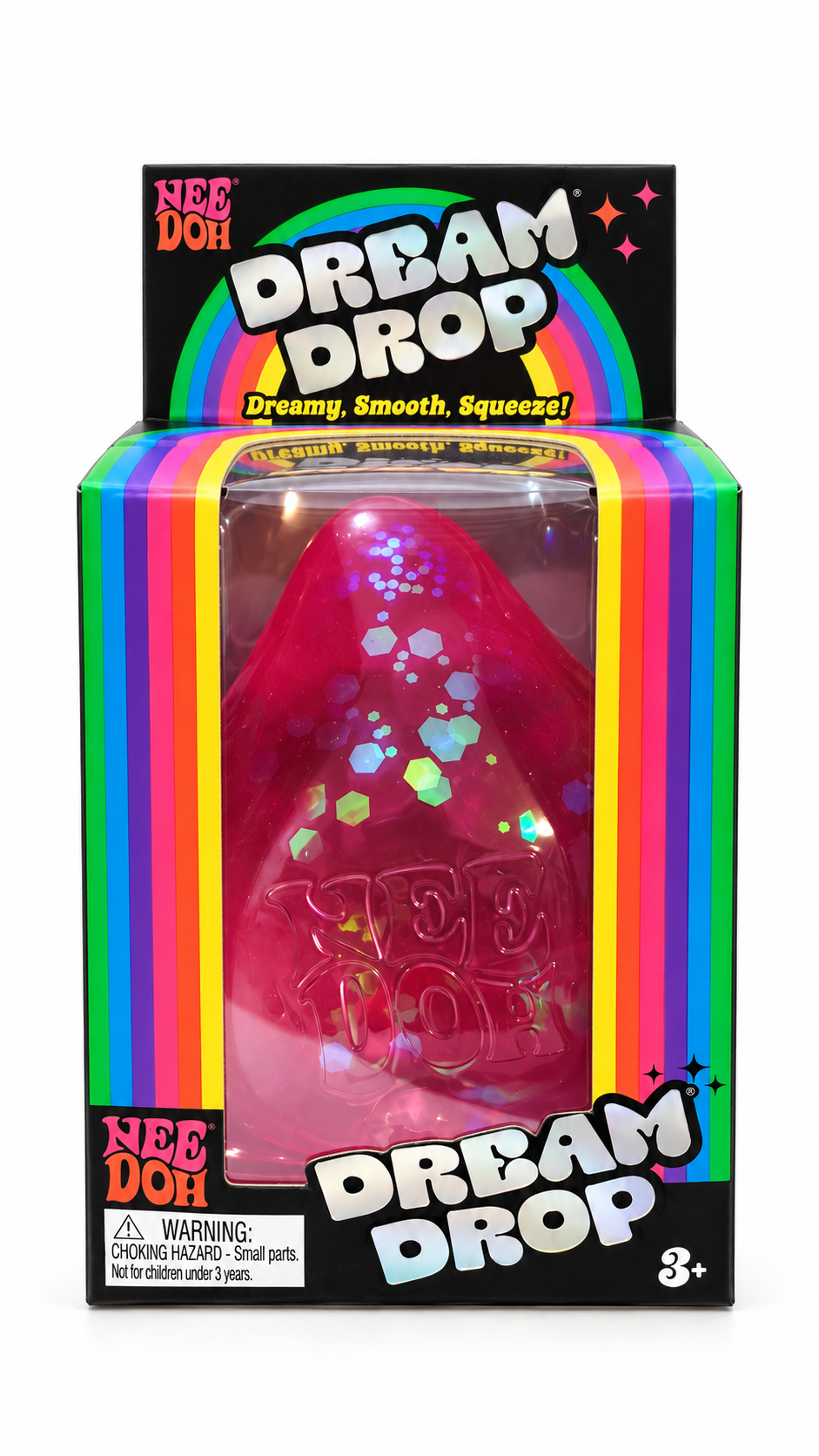 Original NeeDoh Dream Drop – Glitter Squishy
