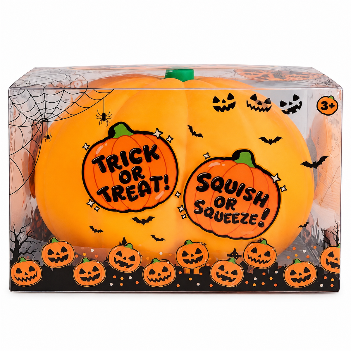 PPNC INC Original Squishy Jack-O’-Lantern |X Large Halloween Pumpkin Squishy