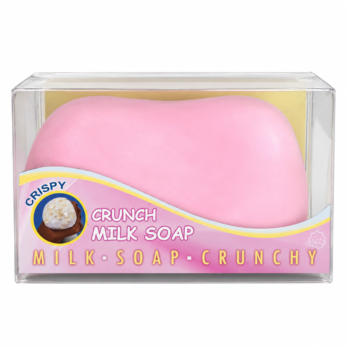 Crunch Milk Soap Squishy – Soft Squeeze Sensory Toy