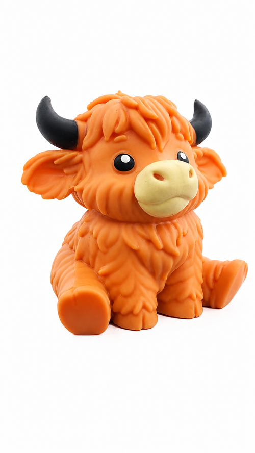 Highland Cow Squishy – Rare New Release (Original PPNC Inc.)