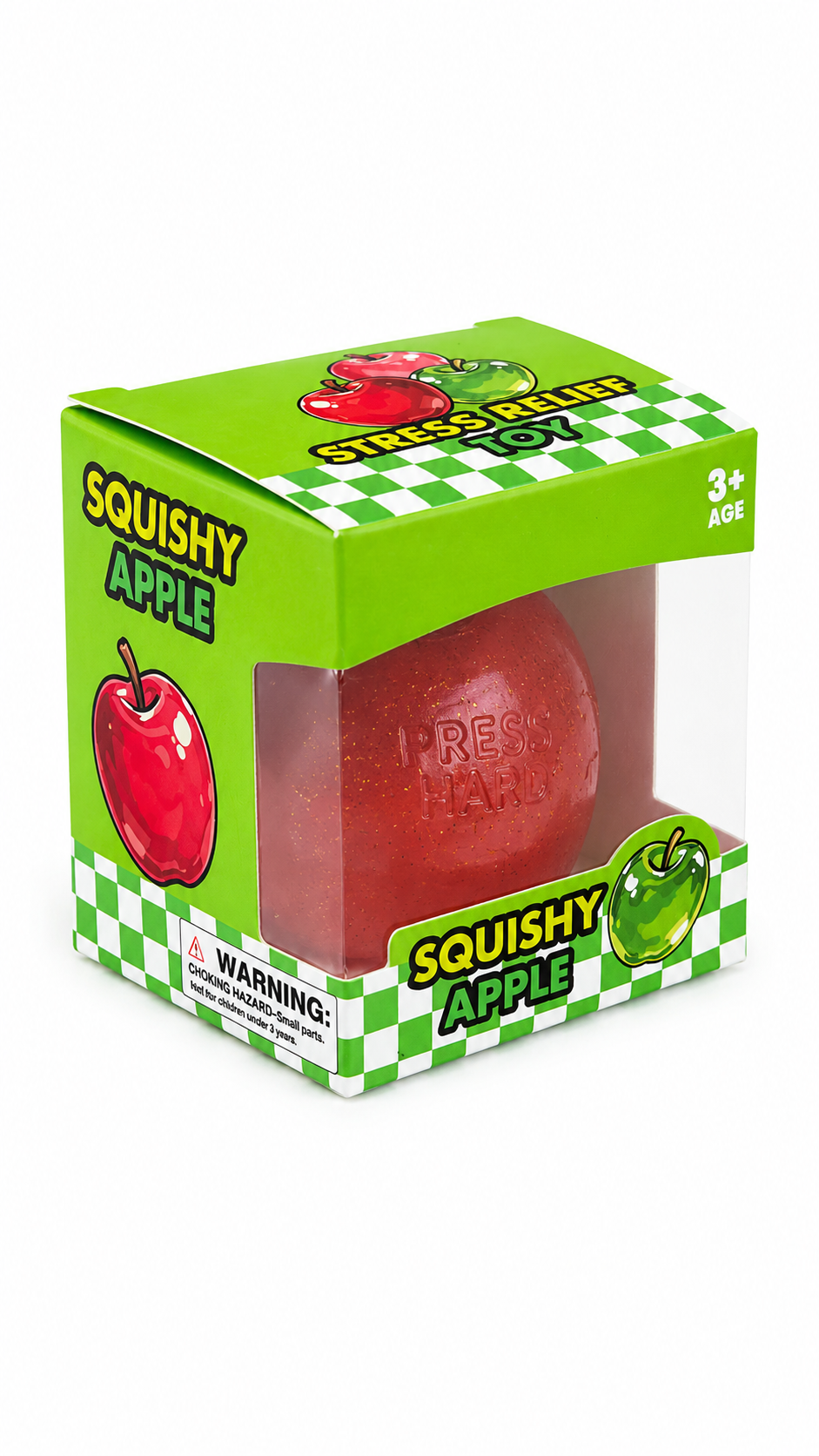 Glitter Squishy Apple – Surprise Color