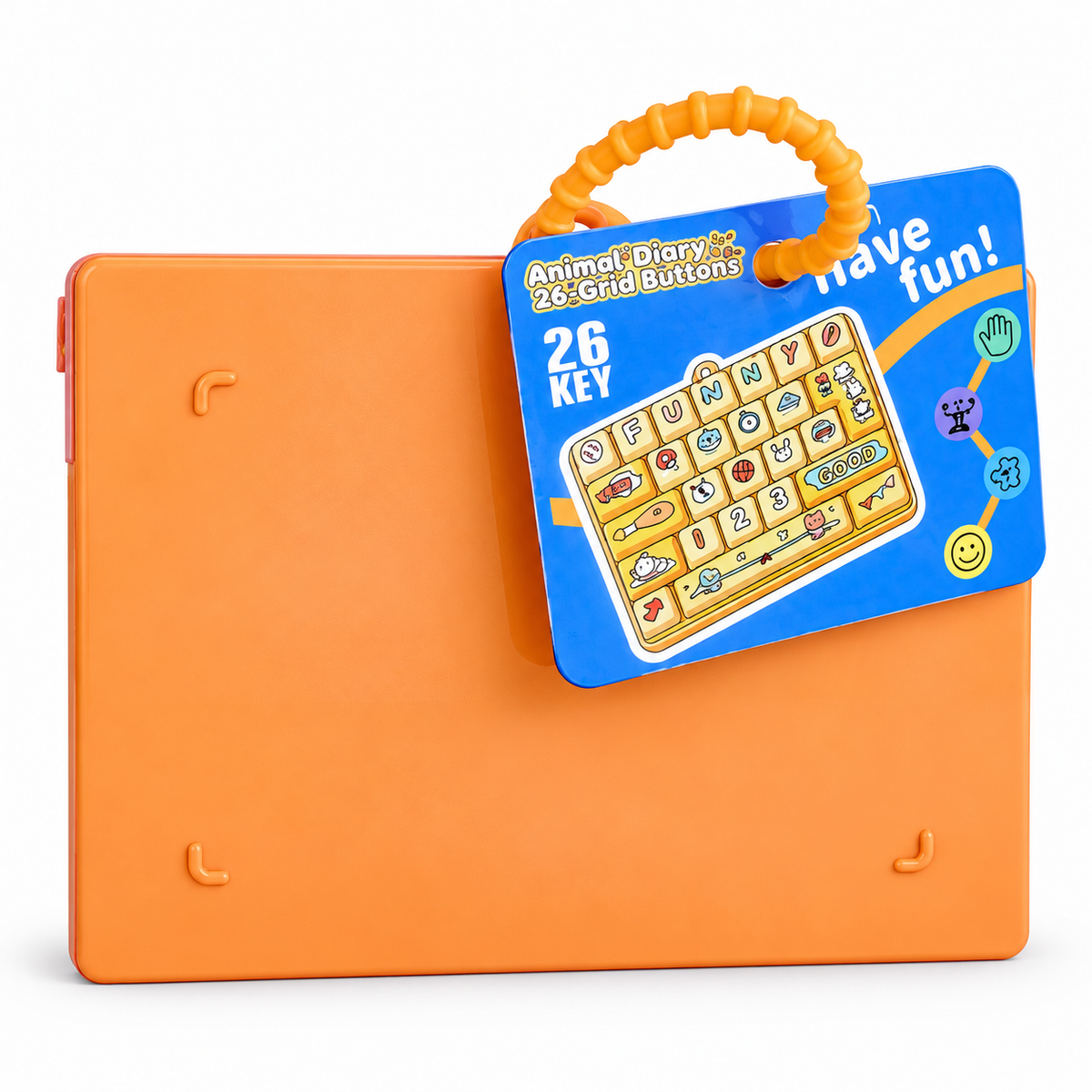 26-Key Kawaii Fidget Keyboard – Clicky Sensory Desk Toy | XL