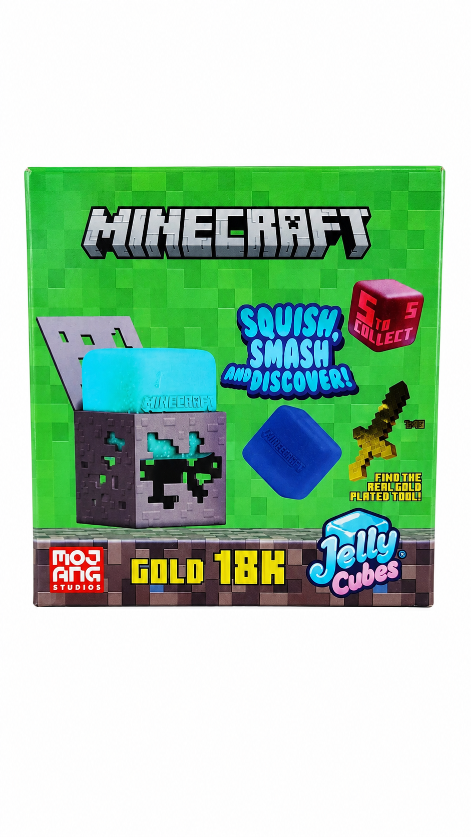 Original Minecraft Jelly Cubes – Squish, Smash & Discover!