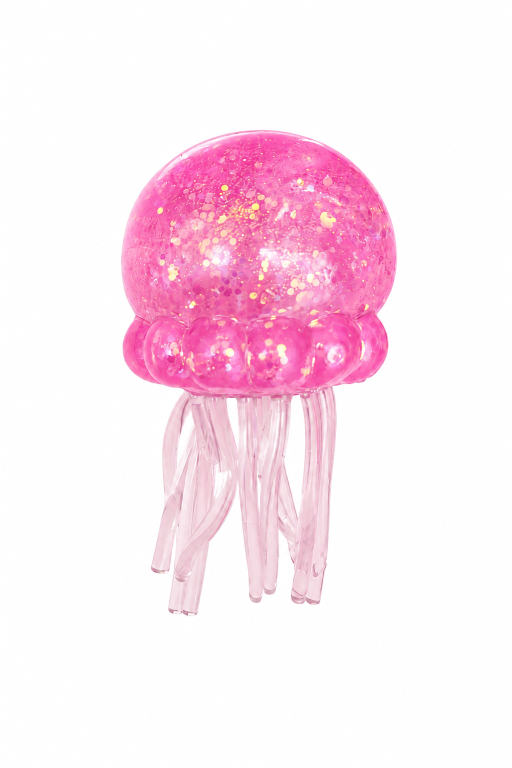 Sugar Texture Jellyfish – Glitter Gel Squishy