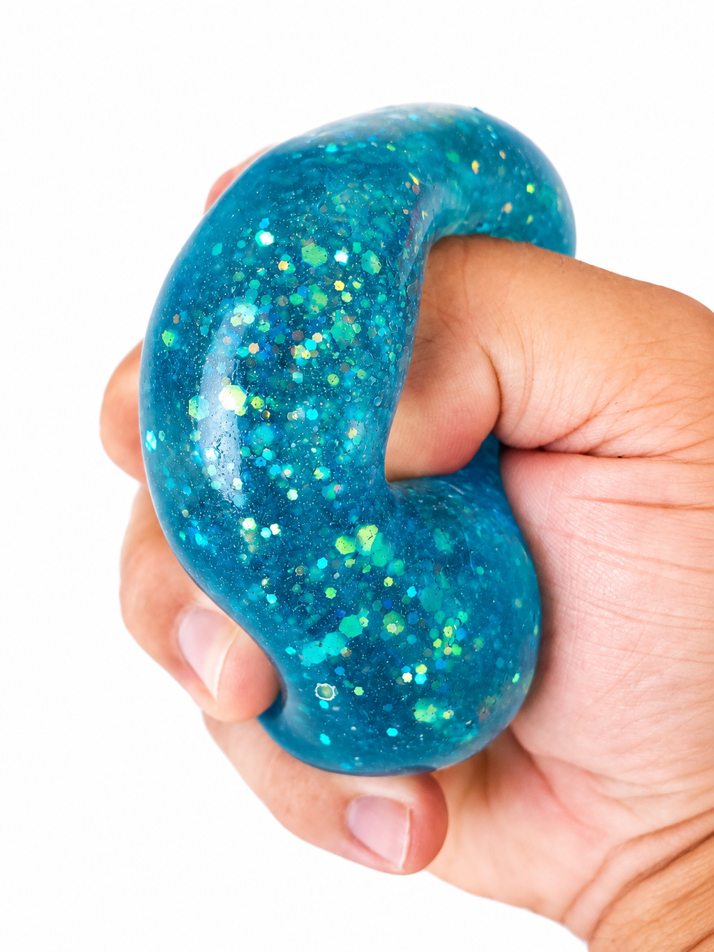 Mystery Glitter Cube Squishy – Super Solid Surprise Color