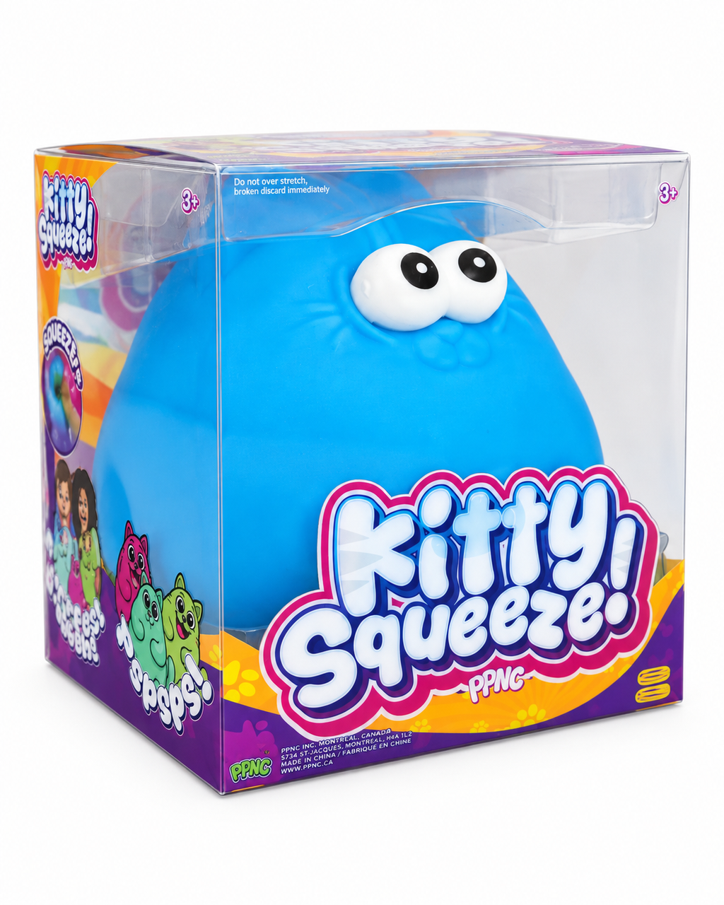 Original PPNC Kitty Squeeze! – Jumbo Sensory Squishy Cat