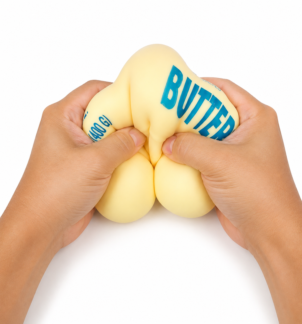Giant Butter Squishy – Super Soft & Stretchy