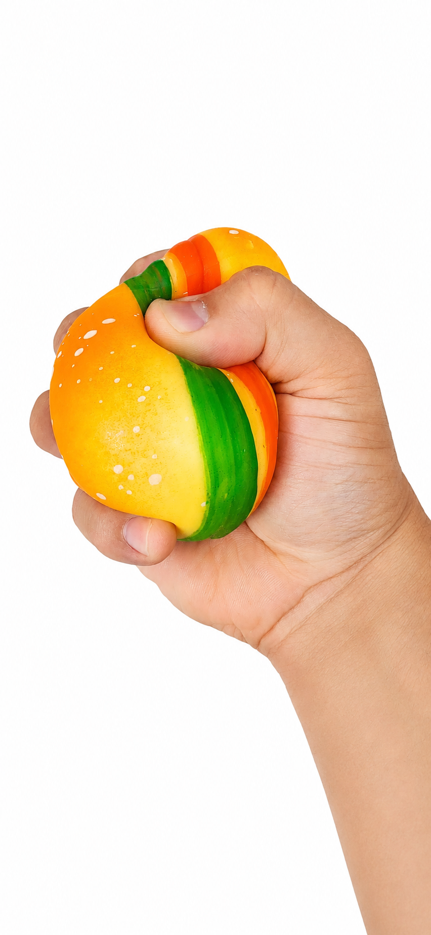 Super Soft Burger Squishy – Foam-Filled Gel 🍔