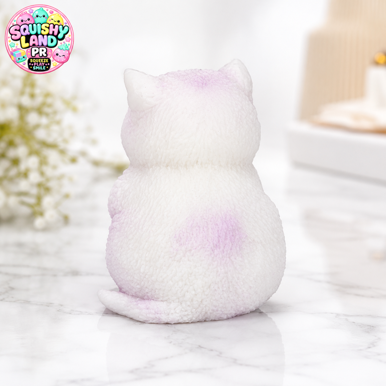 New Viral Cat Squishy | Dense TPR Decompression Sensory Toy