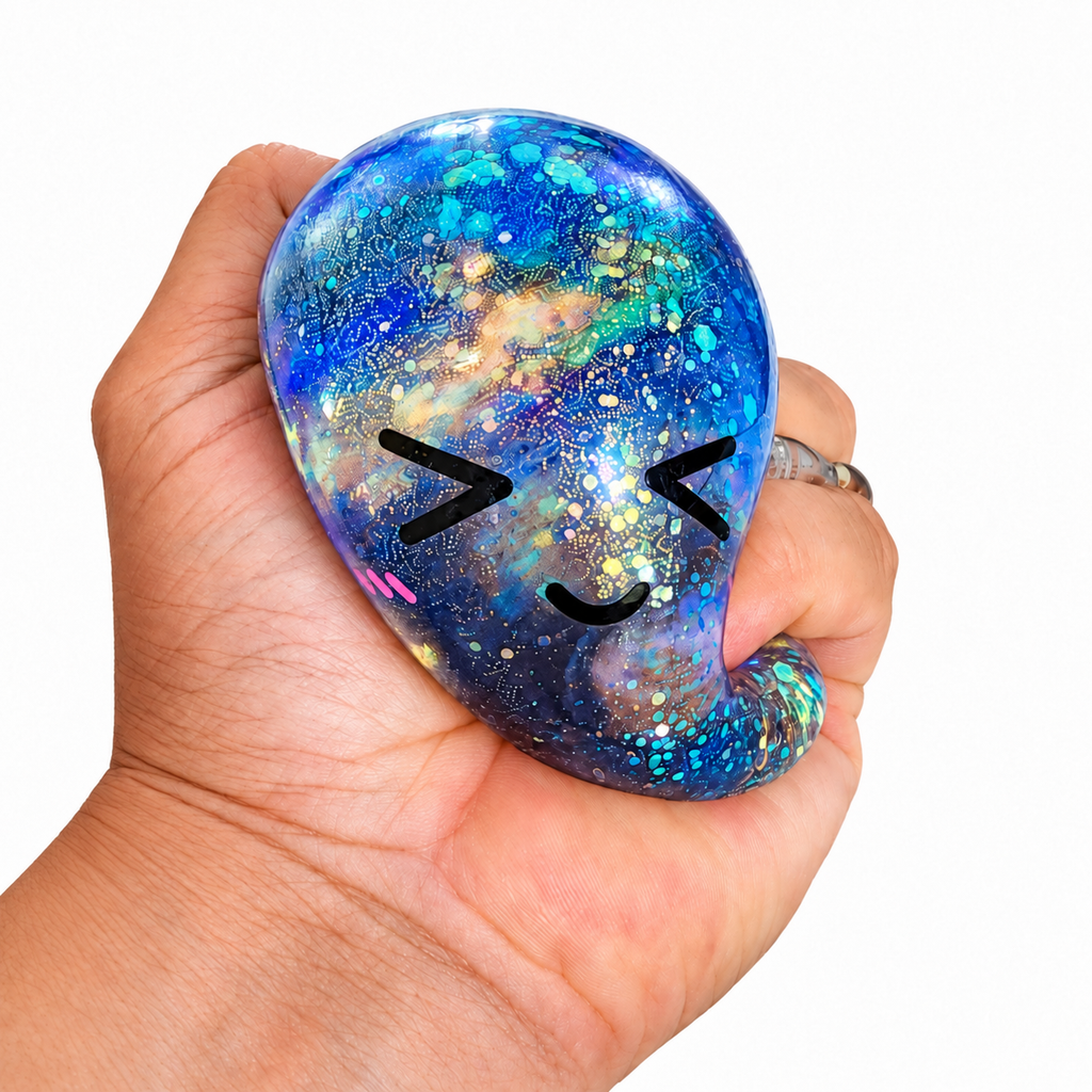 Sugar Texture  Glitter Edition Bun Squishy | Squishy Bun Textura Sugar | Mystery Color