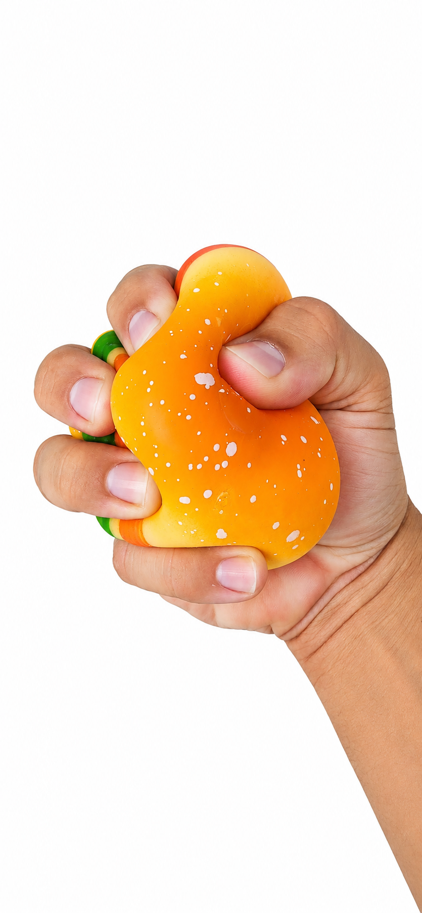 Super Soft Burger Squishy – Foam-Filled Gel 🍔