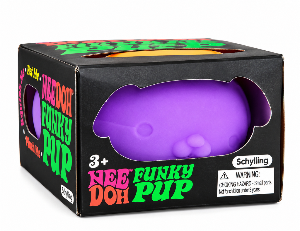 Genuine NeeDoh Funky Pup | Original Schylling Sensory Squishy
