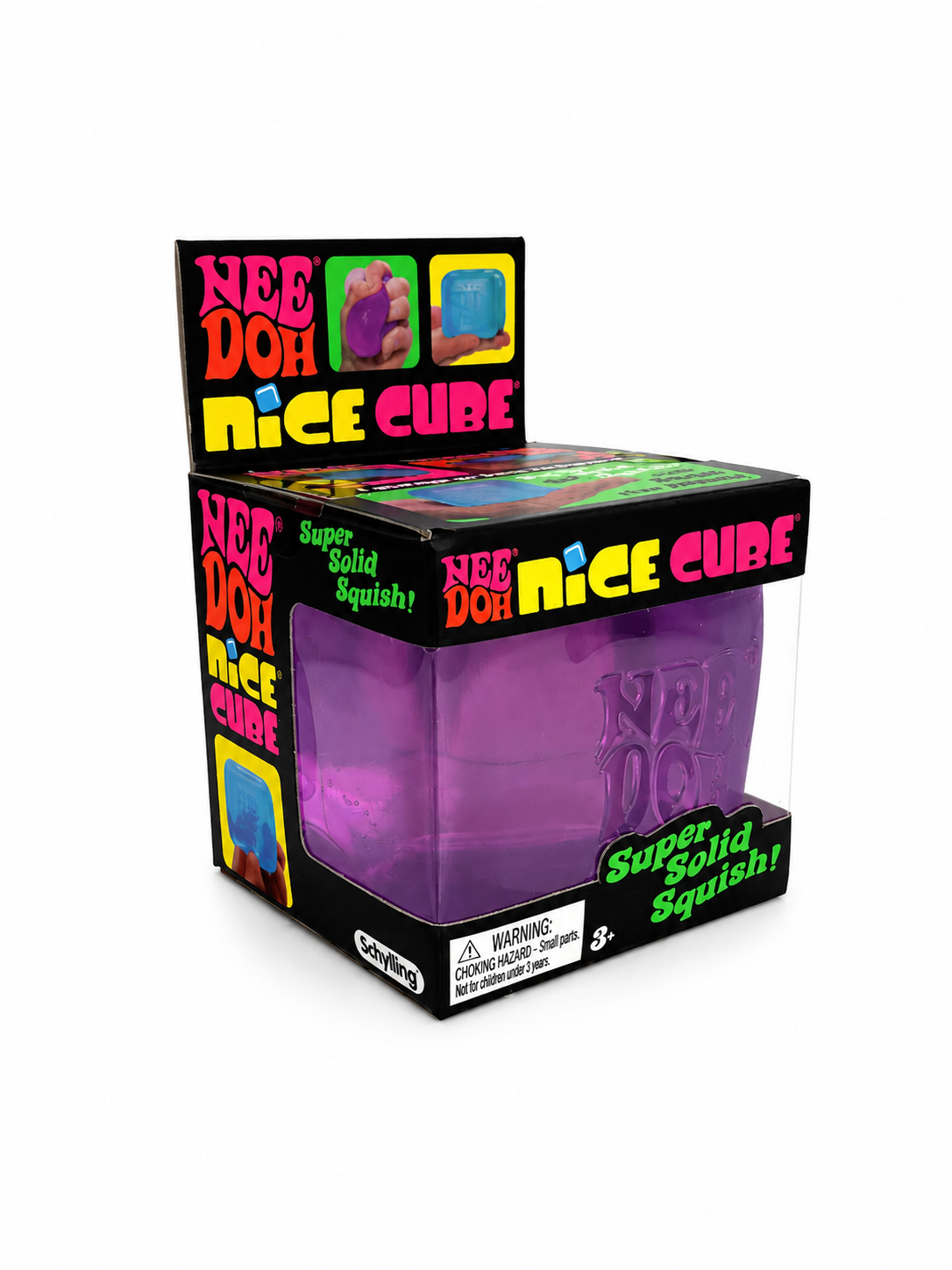 NeeDoh Nice Cube Original – Super Solid Squish