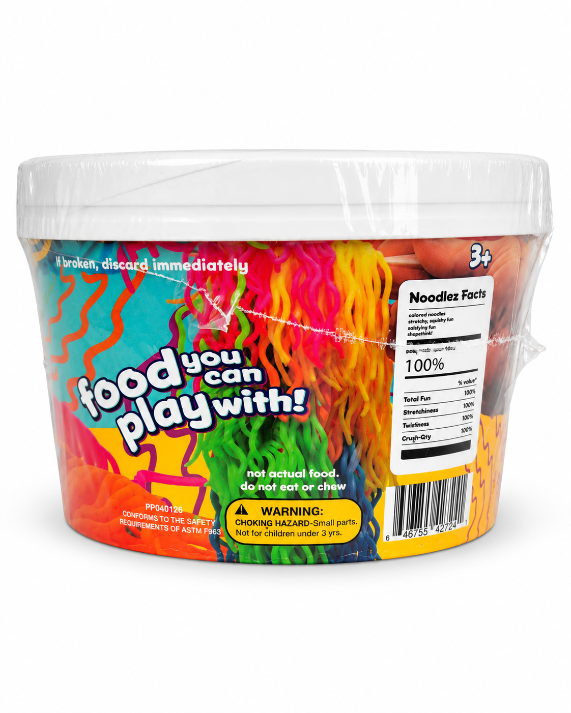 Original Crazy Noodlez Stretchy Noodle Bowl by PPNC
