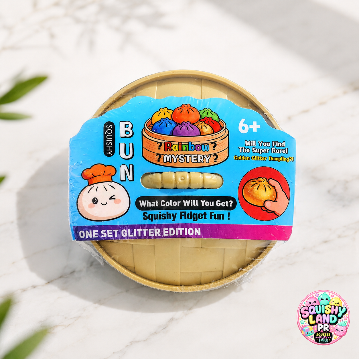 Glitter Edition Mystery Dumpling | Surprise Squishy