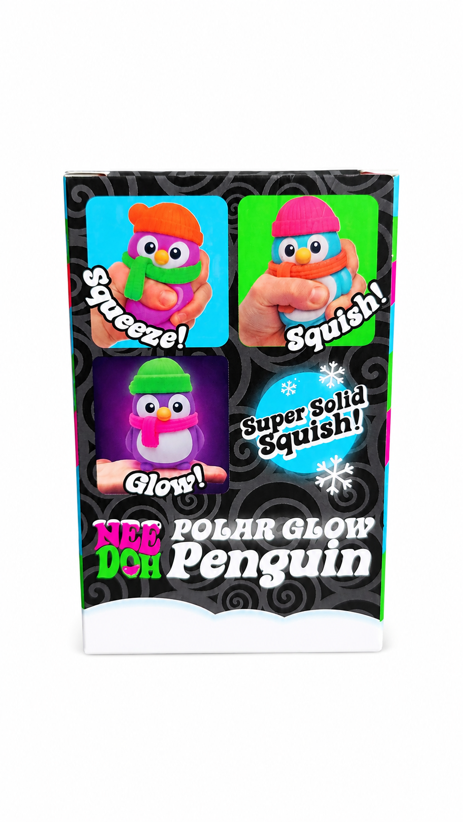 NeeDoh Polar Glow Penguin – Rare New Release
