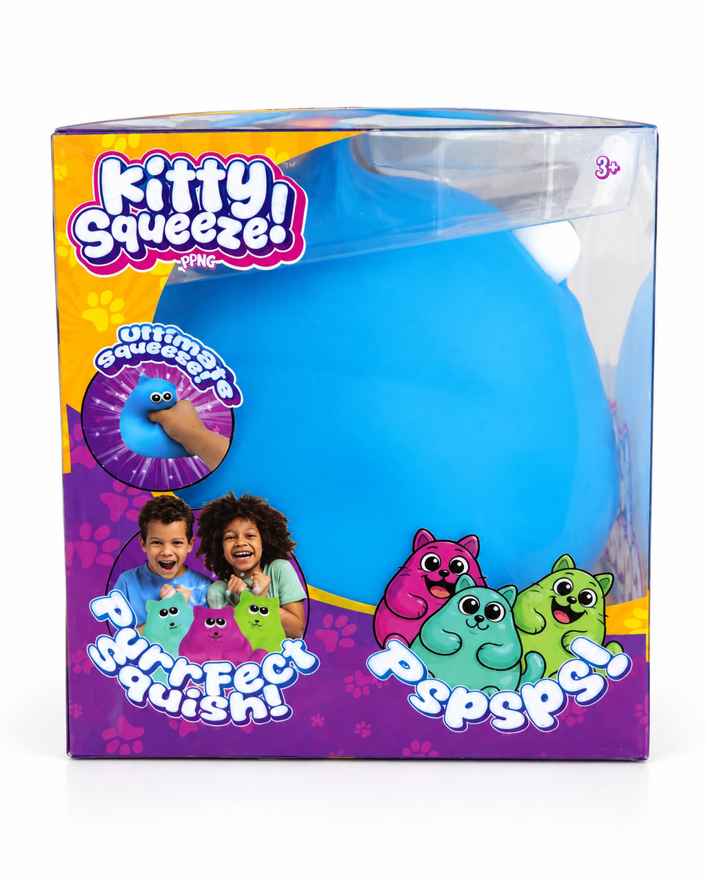 Original PPNC Kitty Squeeze! – Jumbo Sensory Squishy Cat