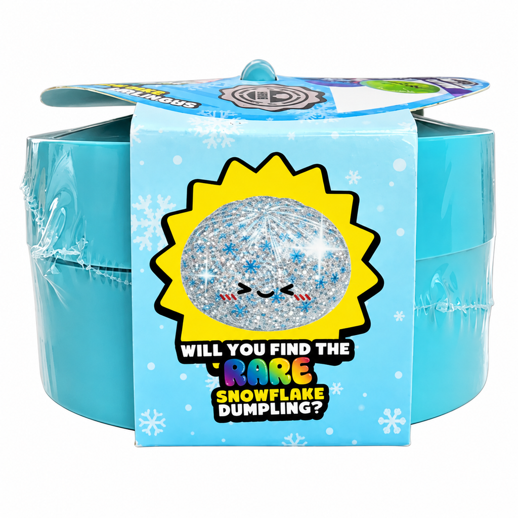 Mystery Squishy Dumpling – Snowflake Edition | Viral Sensory Surprise | Original RMS