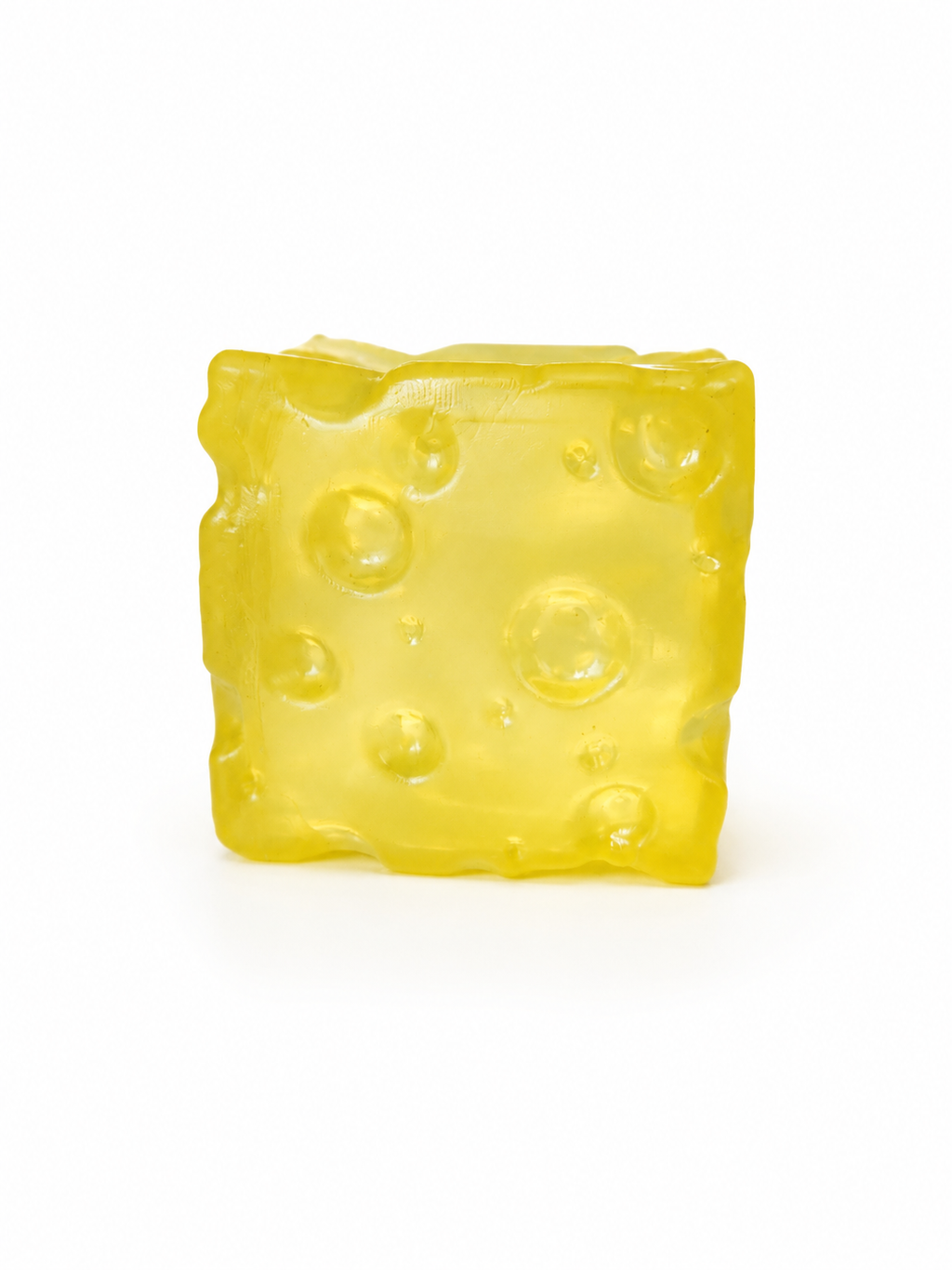 Super Solid Cheese Cube Squishy 🧀