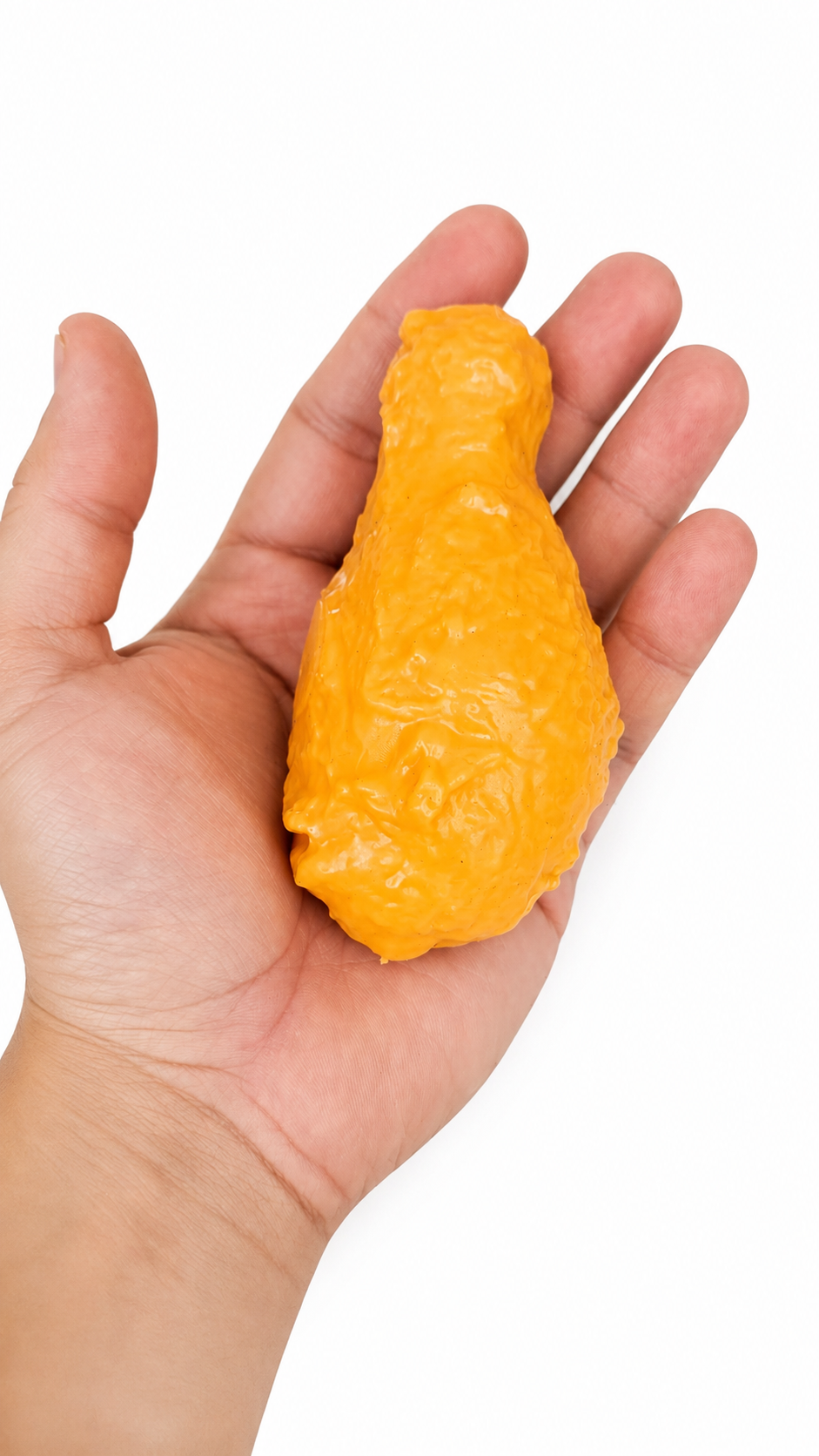 Chicken Drumstick Squishy – Foam-Filled Gel Stress Toy 🍗