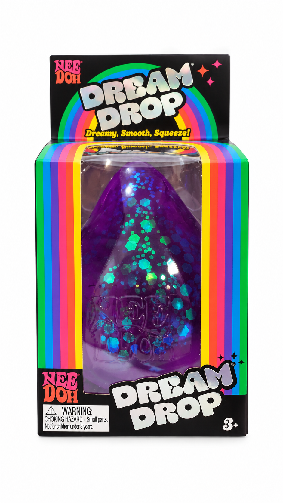 Original NeeDoh Dream Drop – Glitter Squishy