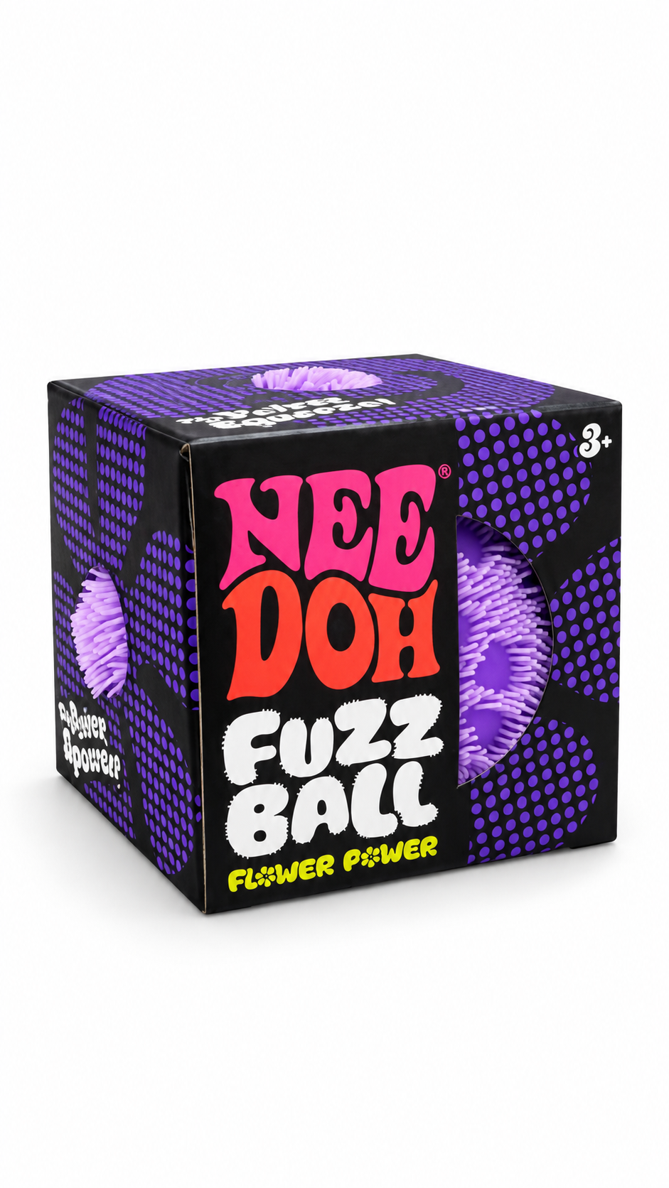 Original Schylling NeeDoh Fuzz Ball – Flower Power Sensory Stress Relief Toy