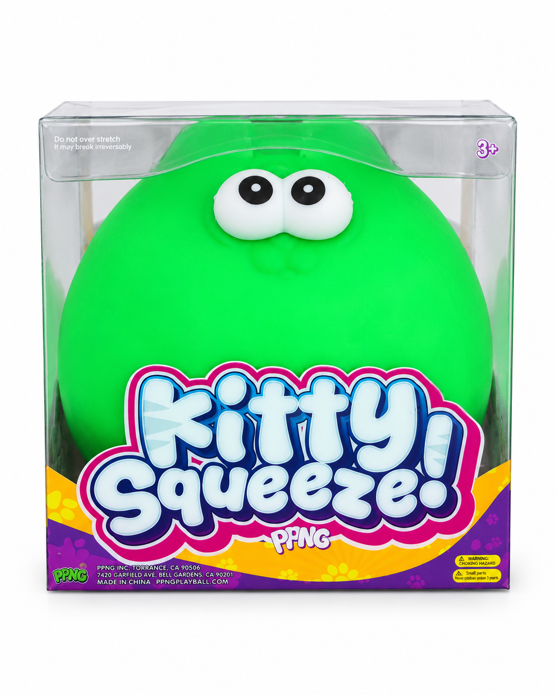 Original PPNC Kitty Squeeze! – Jumbo Sensory Squishy Cat