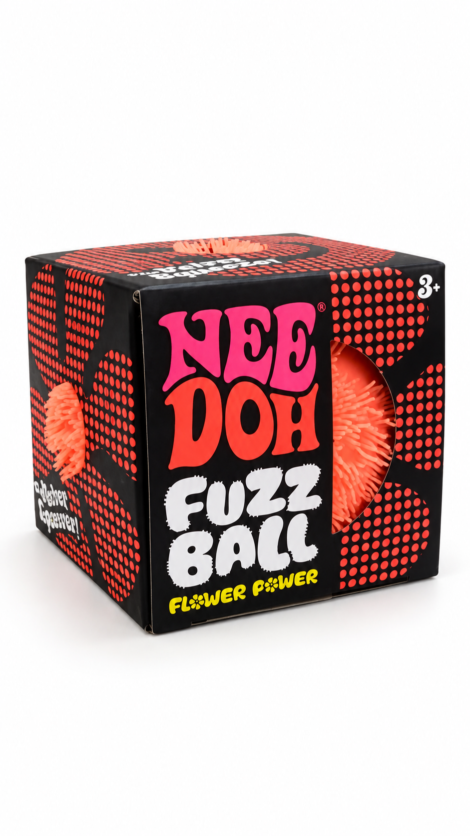Original Schylling NeeDoh Fuzz Ball – Flower Power Sensory Stress Relief Toy