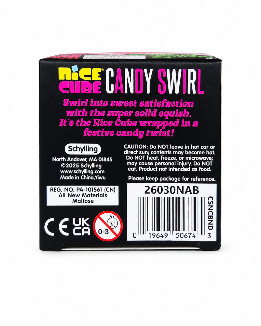 NeeDoh Nice Cube Candy Swirl – Rare New Release