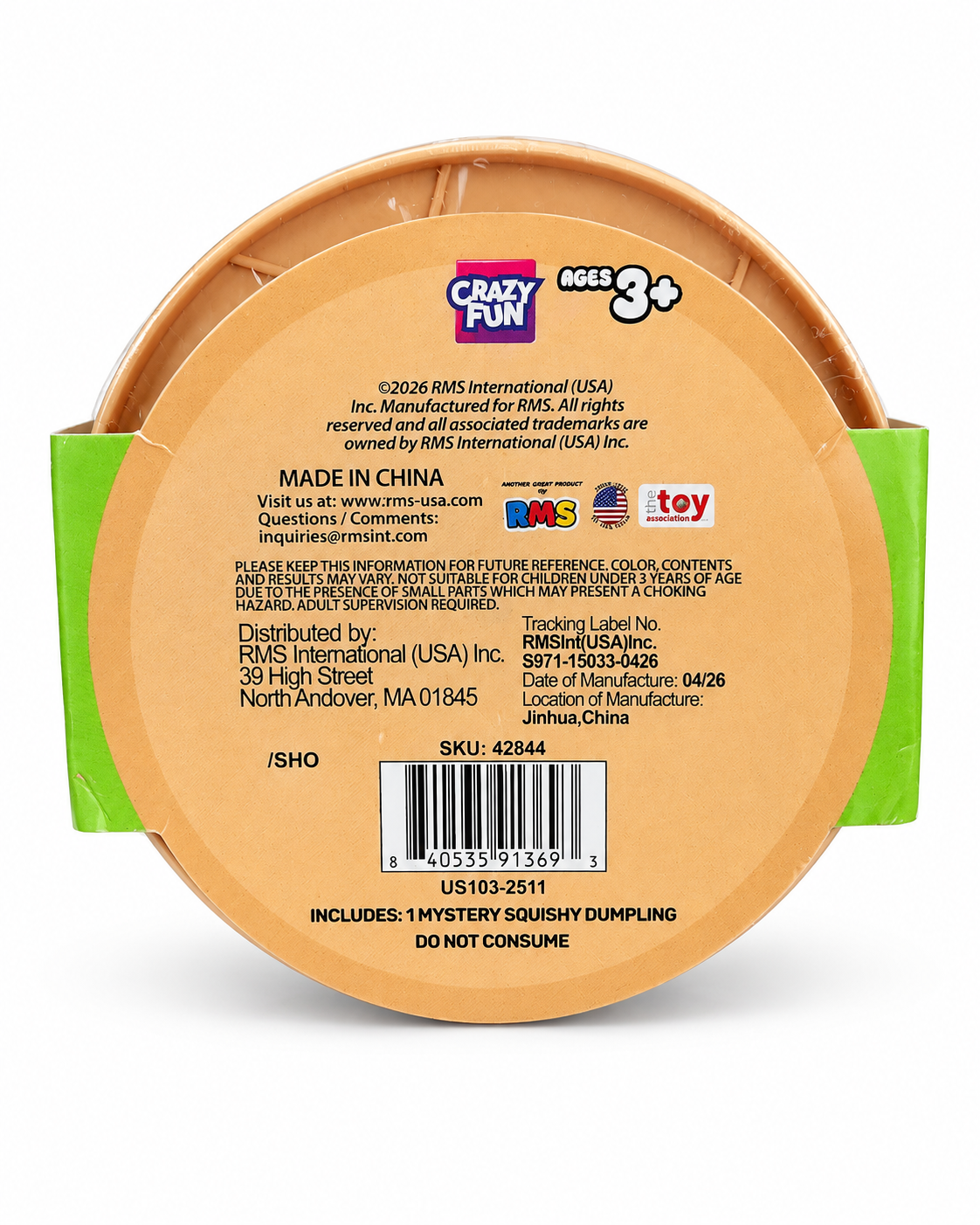Original RMS Mystery Squishy Dumpling – Color Changing Edition