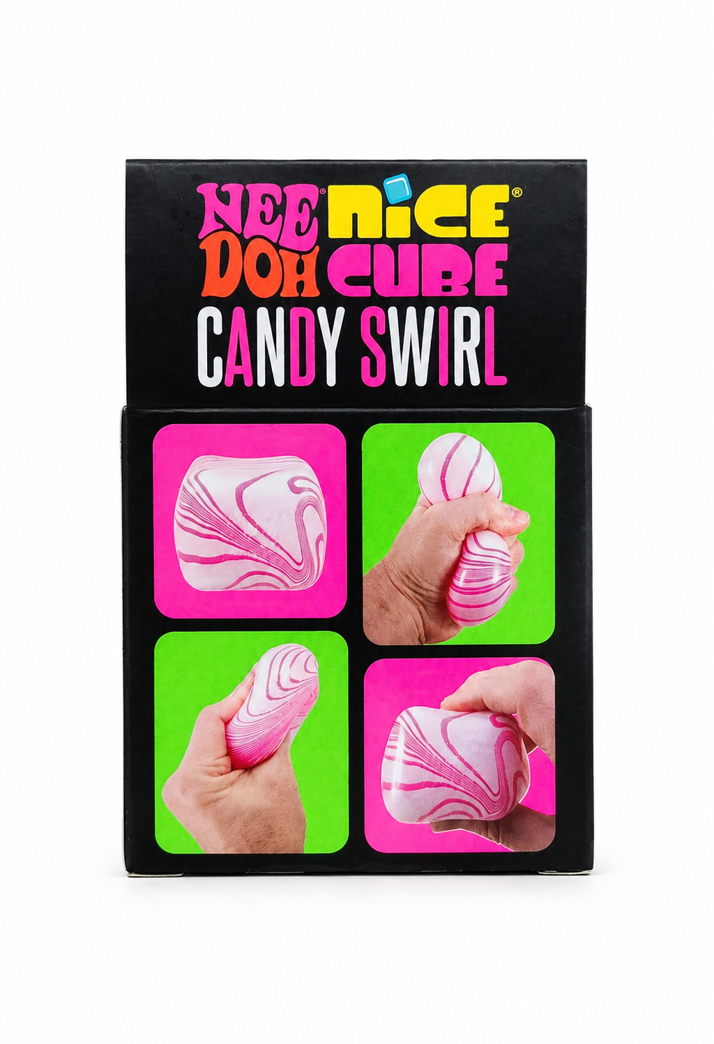 NeeDoh Nice Cube Candy Swirl – Rare New Release