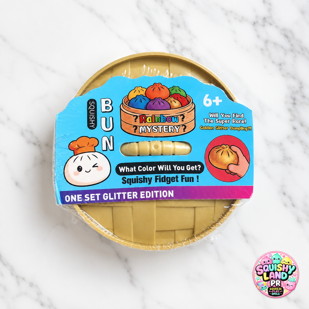 Glitter Edition Mystery Dumpling | Surprise Squishy