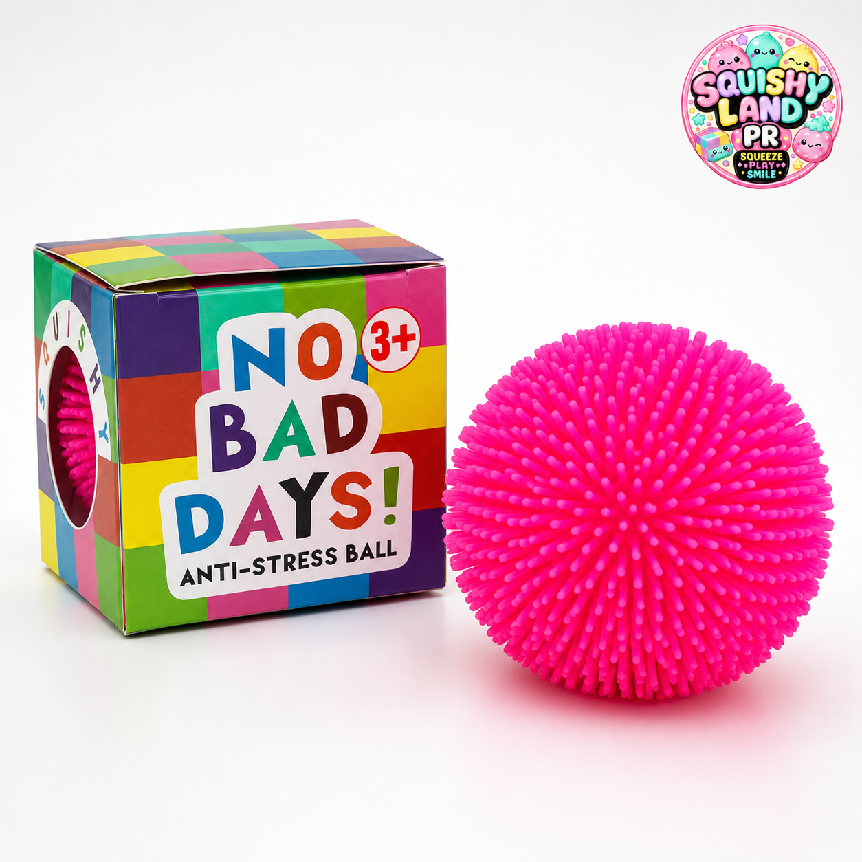 No Bad Days! Anti-Stress Ball | Squishy Sensory Fidget Toy