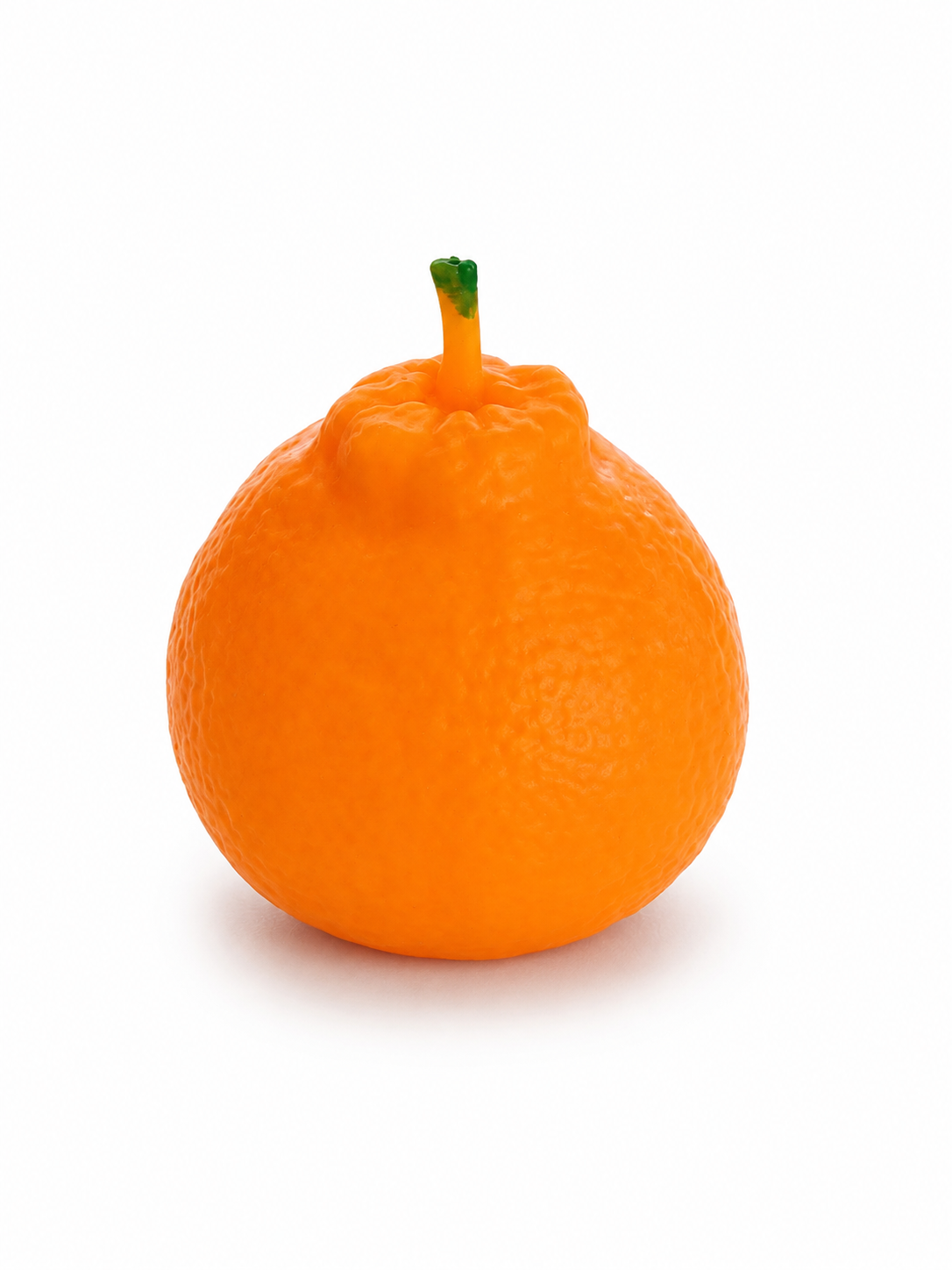 Soft Orange Squishy – Foam-Filled Gel