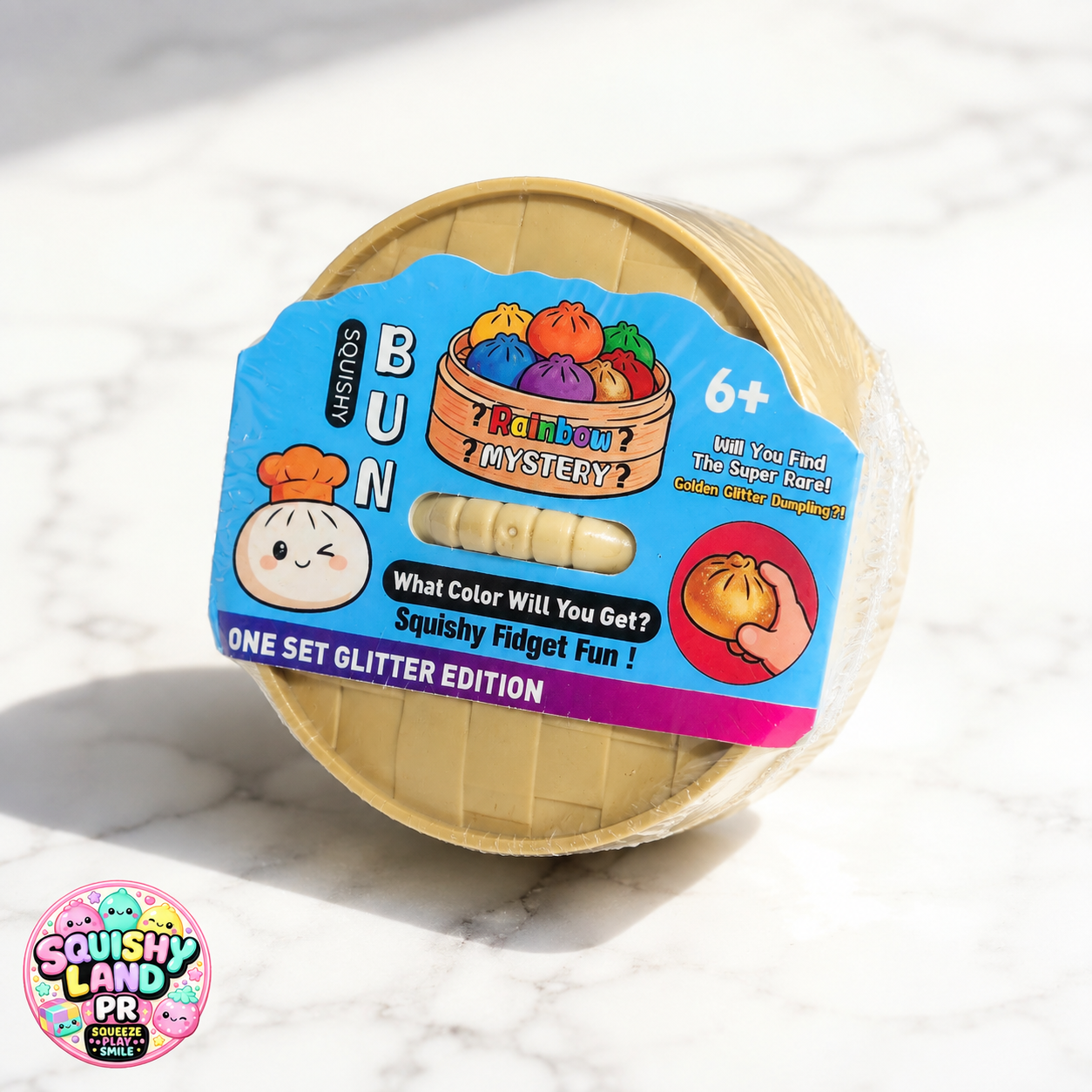 Glitter Edition Mystery Dumpling | Surprise Squishy