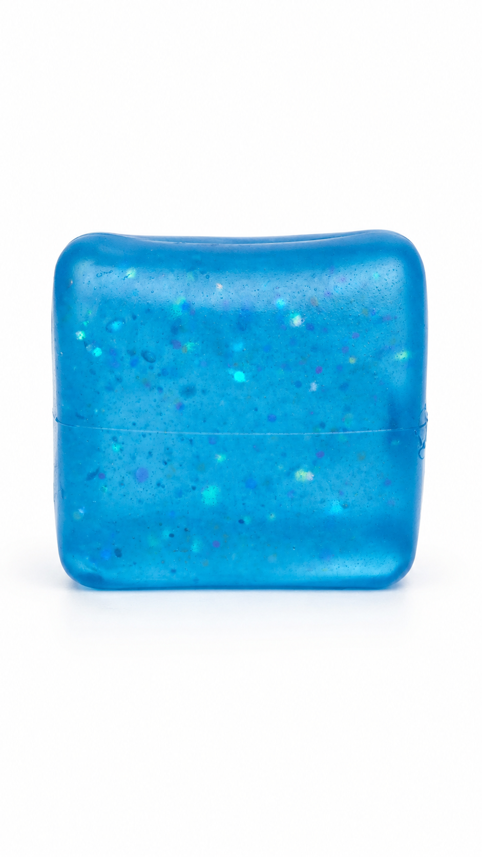 Mystery Glitter Cube Squishy – Super Solid Surprise Color
