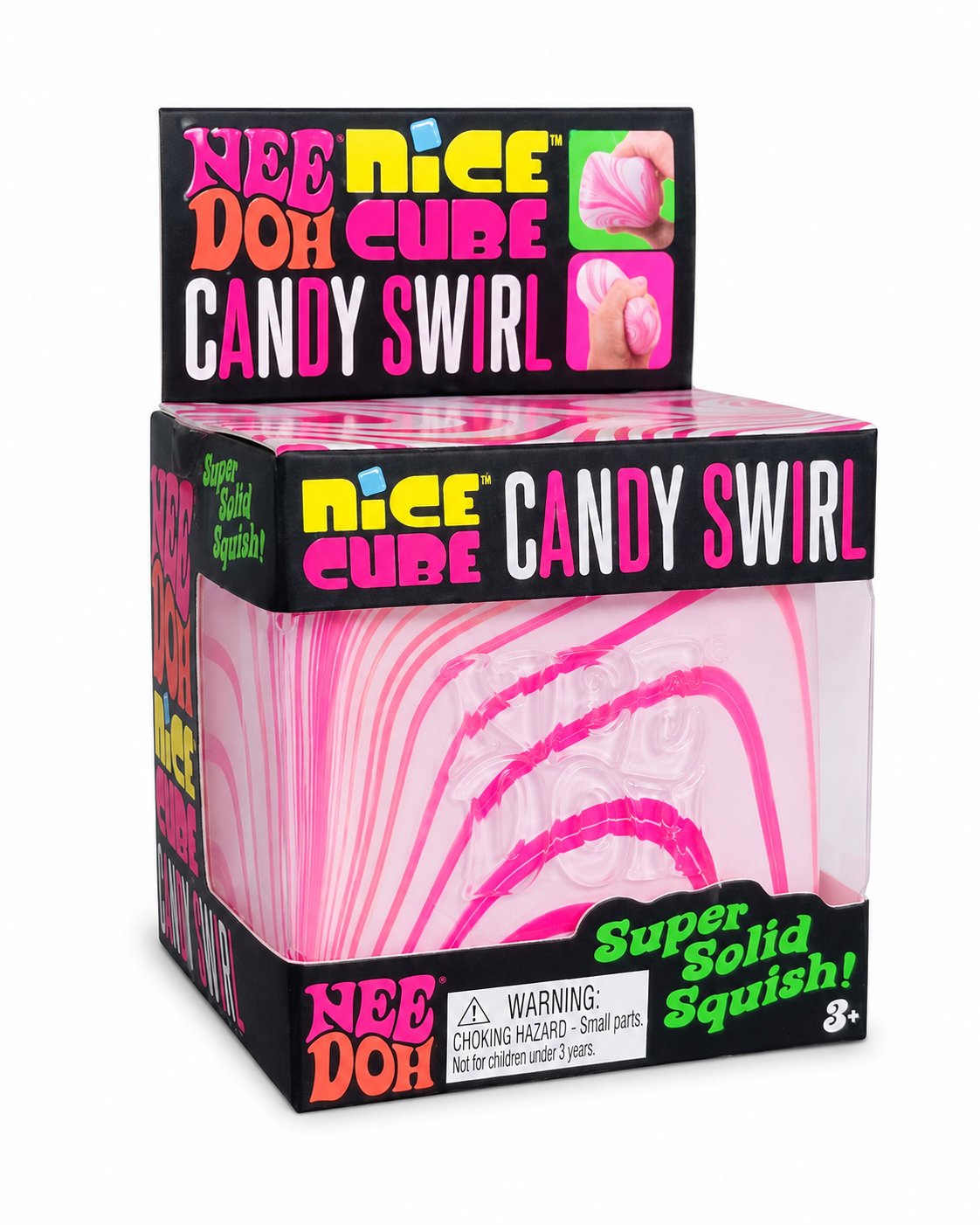 NeeDoh Nice Cube Candy Swirl – Rare New Release