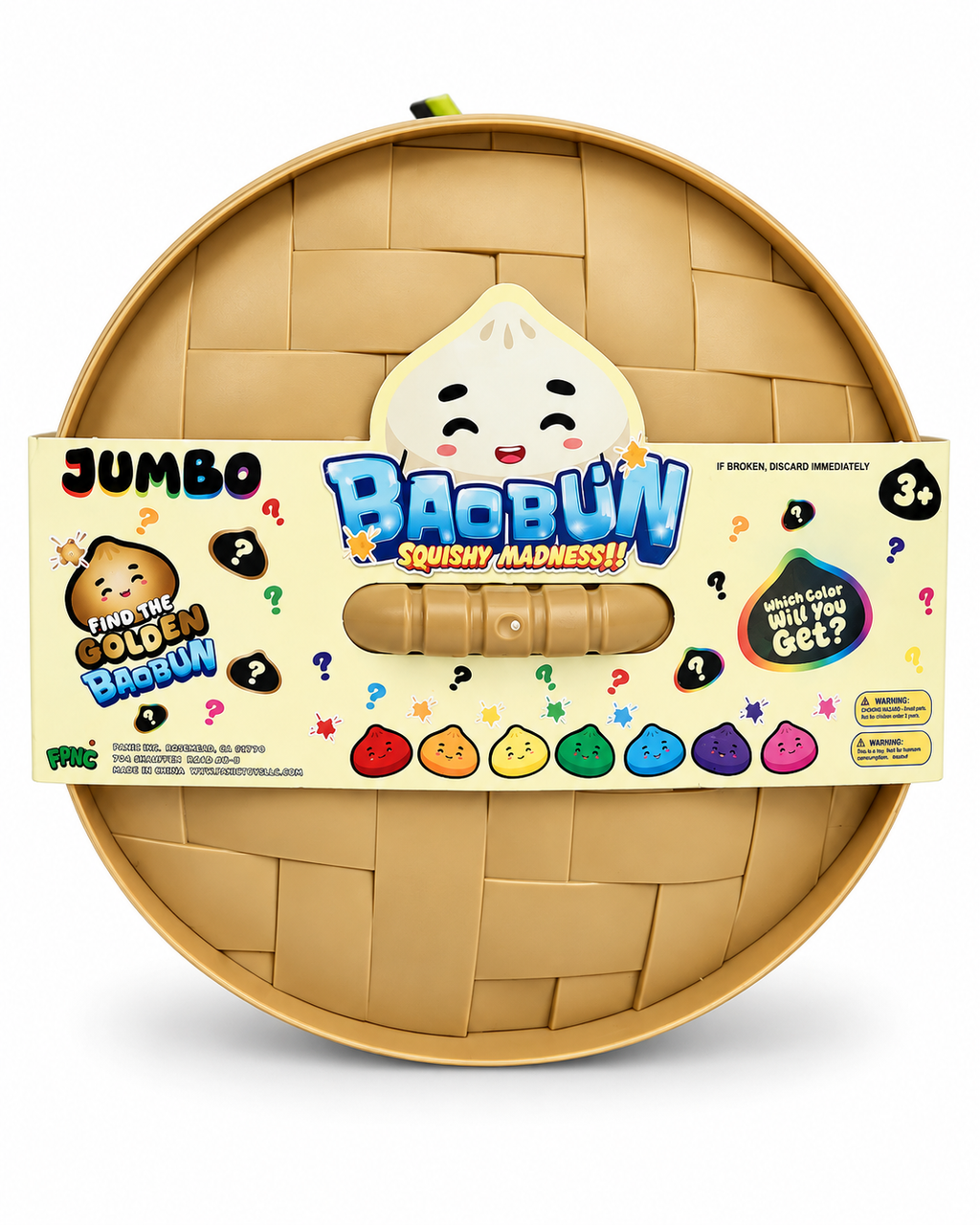Original PPNC Jumbo Baobun – Squishy Madness Mystery Sensory Toy