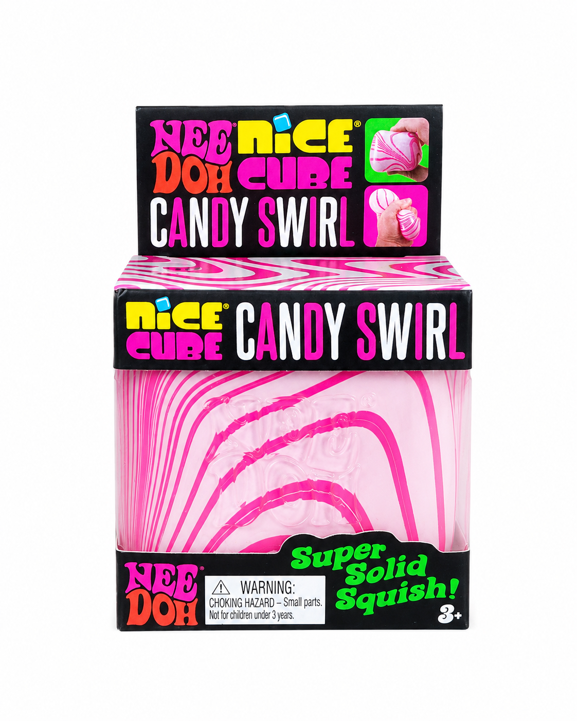 NeeDoh Nice Cube Candy Swirl – Rare New Release