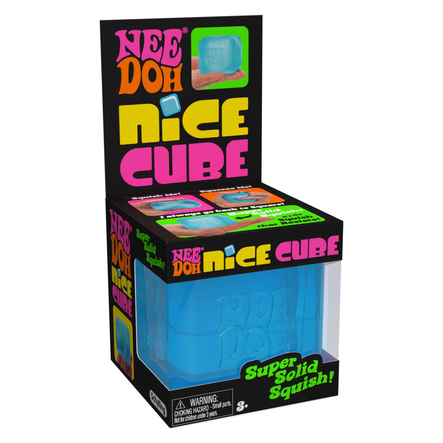 NeeDoh® Nice Cube | Original Schylling Super Solid Squish