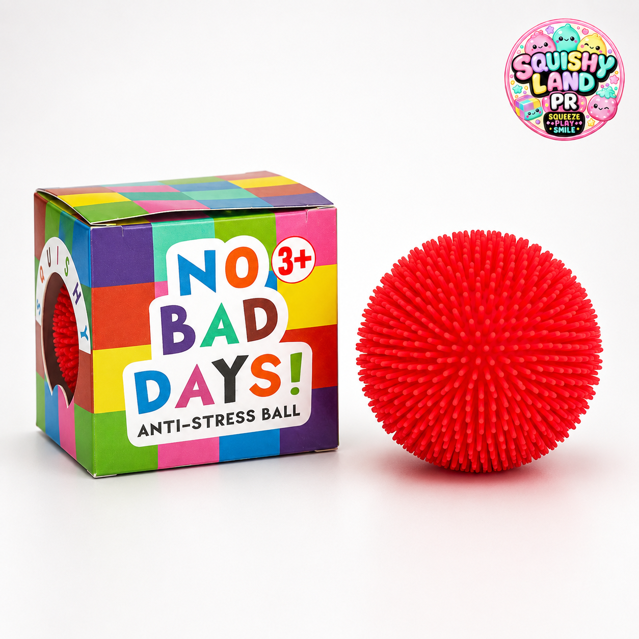 No Bad Days! Anti-Stress Ball | Squishy Sensory Fidget Toy