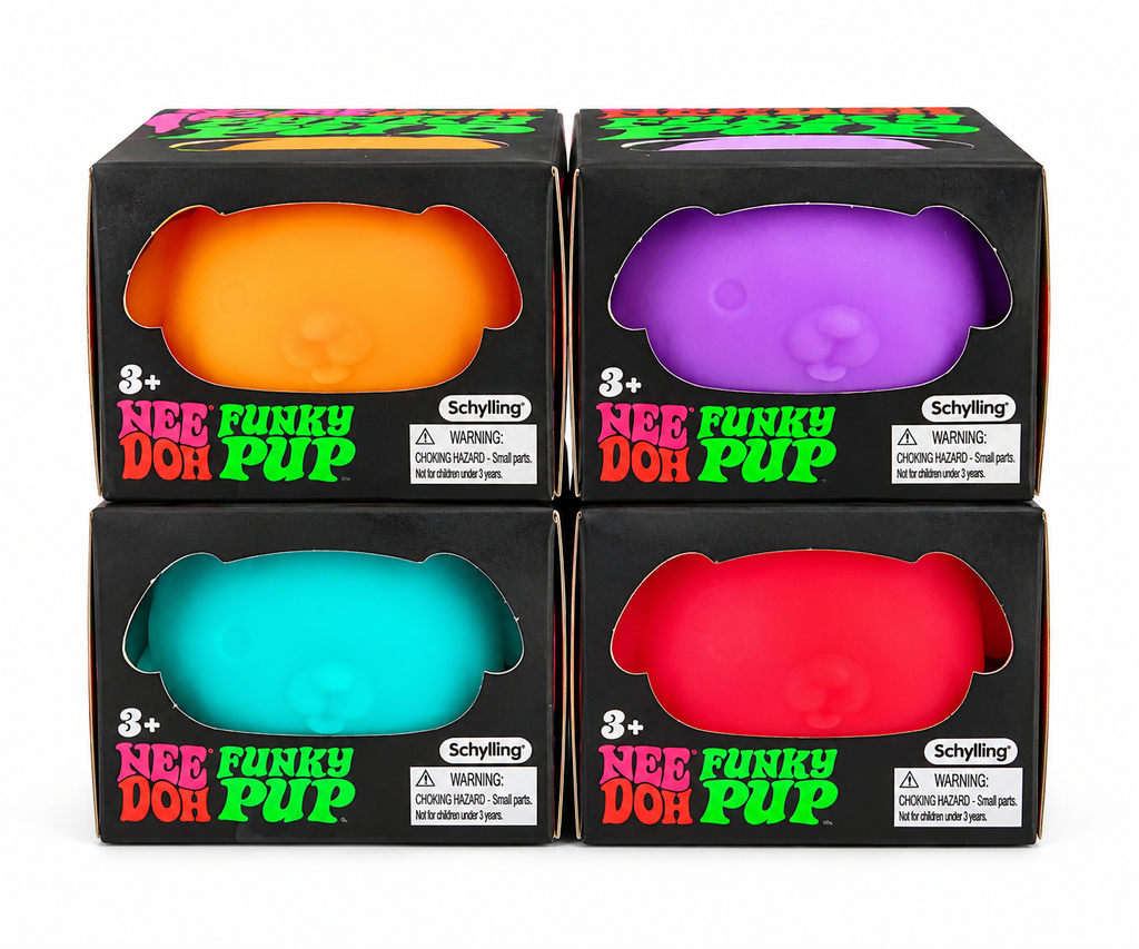 Genuine NeeDoh Funky Pup | Original Schylling Sensory Squishy